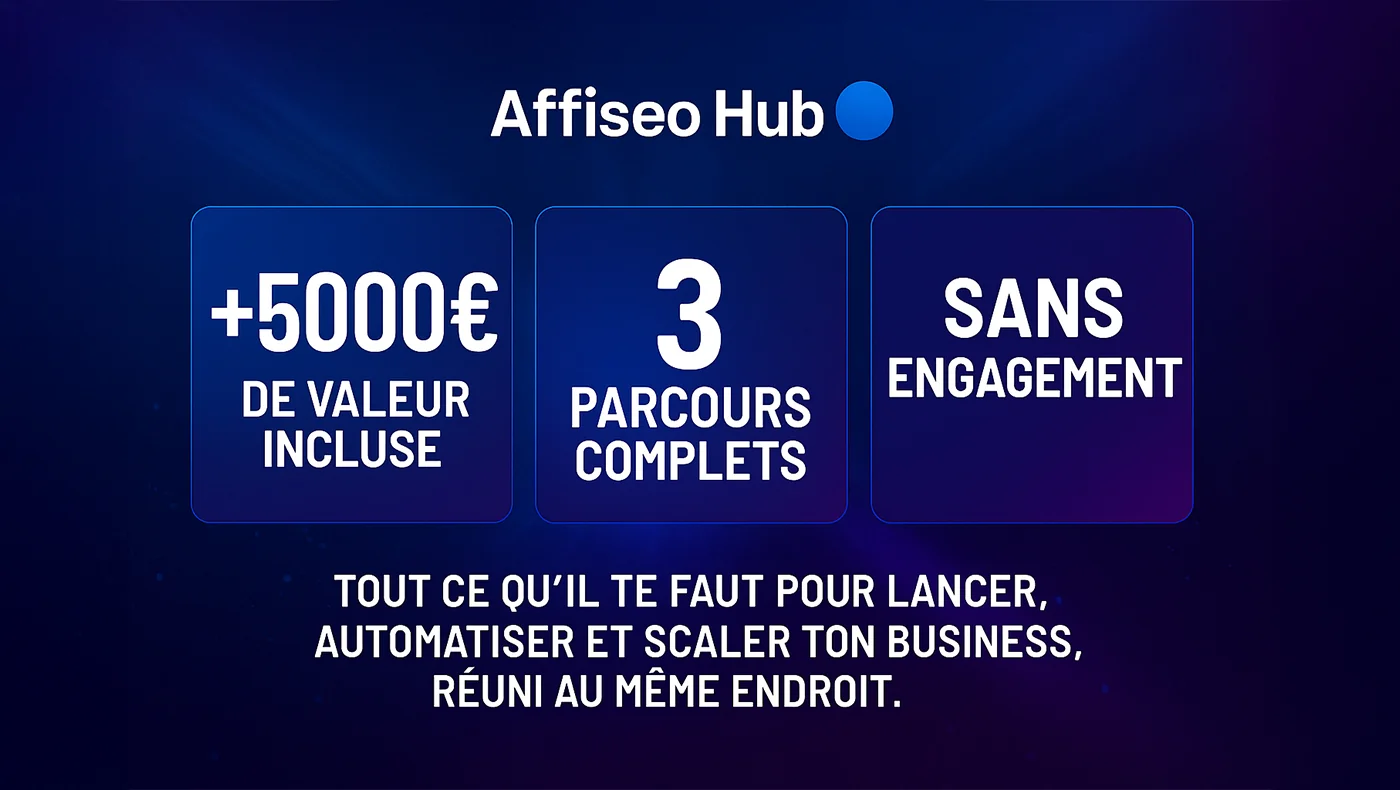 Pourquoi l'Affiseo Hub change la donne ?